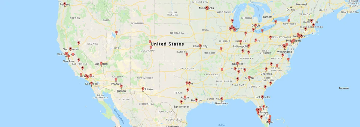 Map-Of-USA installation services